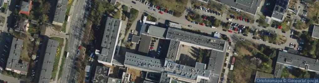 Zdjęcie satelitarne Szpital Kliniczny im. Karola Jonschera w Poznaniu