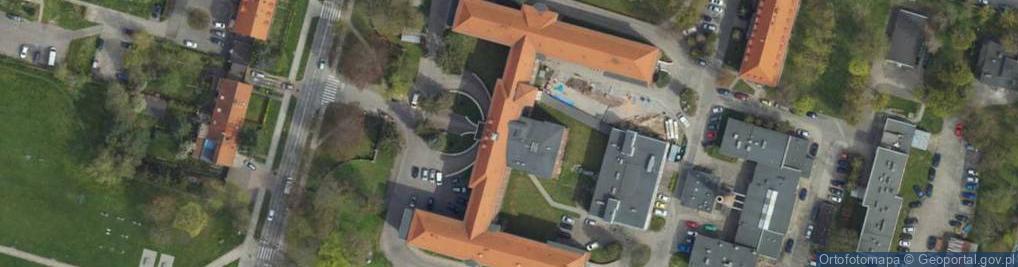 Zdjęcie satelitarne Szpital Miejski im. św. Jana Pawła II w Elblągu
