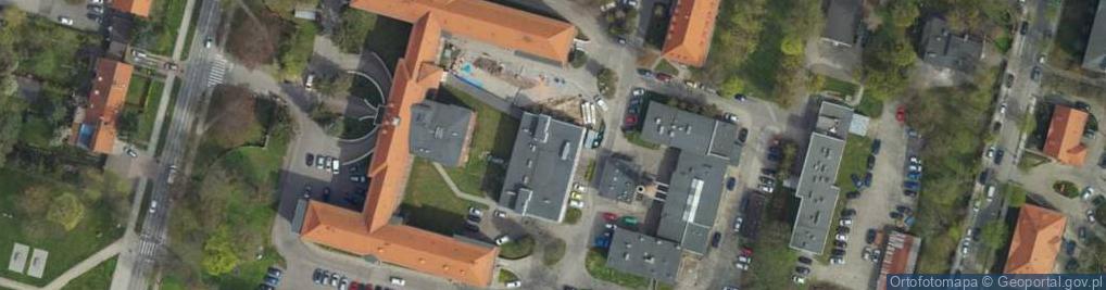 Zdjęcie satelitarne Szpital Miejski - Oddział Chorób Zakaźnych