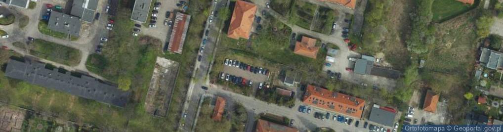 Zdjęcie satelitarne Szpital Miejski św.Jana Pawła II w Elblągu