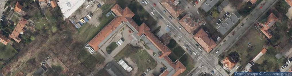 Zdjęcie satelitarne Szpital Nr 1