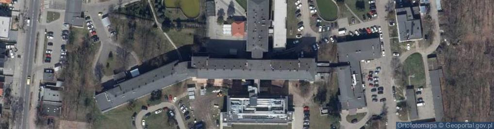 Zdjęcie satelitarne Szpital Ostrów Wielkopolski