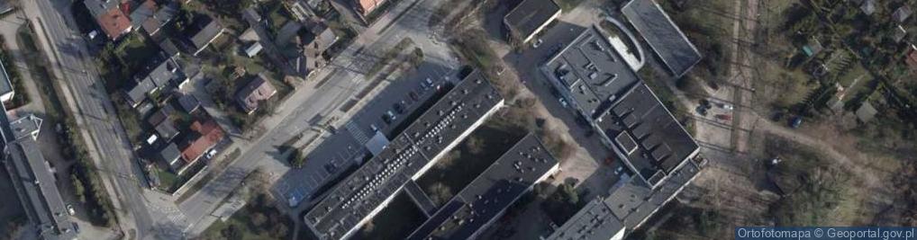 Zdjęcie satelitarne Szpital Pabianickie Centrum Medyczne Sp. z o.o.