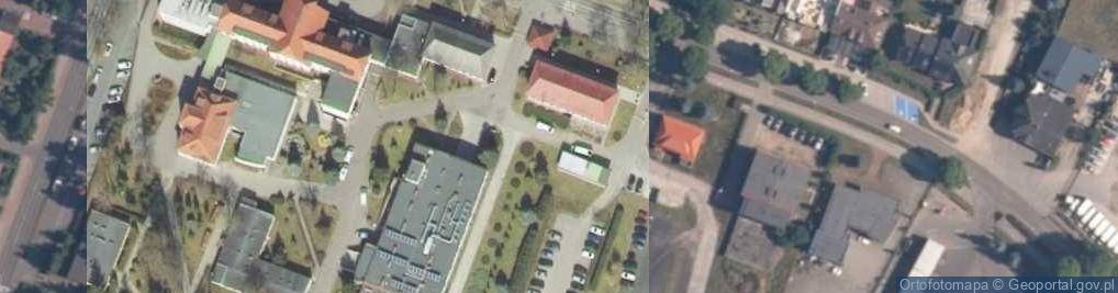 Zdjęcie satelitarne Szpital Powiatowy im. A. Sokołowskiego