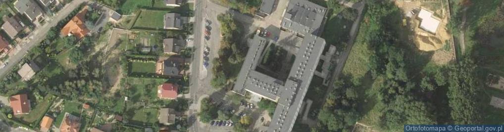Zdjęcie satelitarne Szpital Powiatowy im. Andrzeja Wolańczyka w Złotoryi