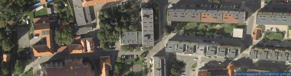 Zdjęcie satelitarne Szpital Powiatowy im. J. Badurskiego