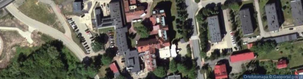 Zdjęcie satelitarne Szpital Powiatowy im. Michała Kajki