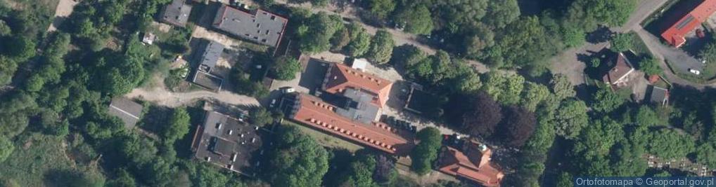 Zdjęcie satelitarne Szpital Powiatowy - oddziały