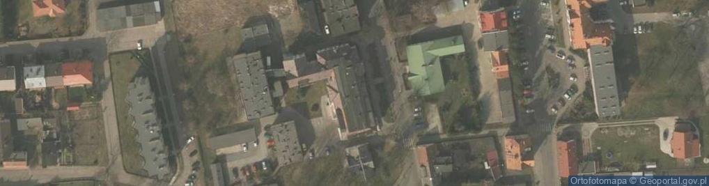 Zdjęcie satelitarne Szpital Powiatowy