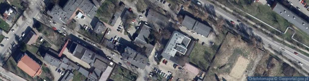 Zdjęcie satelitarne Szpital, Samodzielny Publiczny Zespół Opieki Zdrowotnej w Zduńs