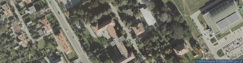 Zdjęcie satelitarne Szpital, Szpital Powiatowy im. Wojciecha Oczki