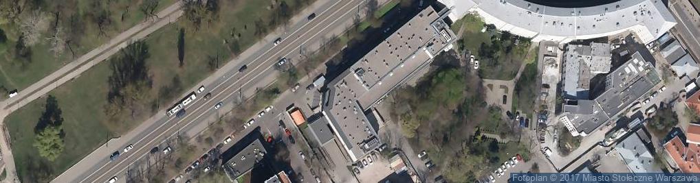 Zdjęcie satelitarne Szpital, Szpital Praski p.w. Przemienienia Pańskiego