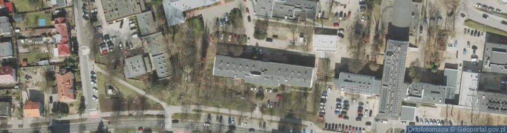 Zdjęcie satelitarne Szpital Uniwersytecki - Kliniczny Odział Chorób Zakaźnych