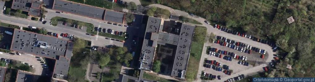 Zdjęcie satelitarne Szpital Uniwersytecki Nr 2 im. dr. J.Biziela - Pawilon C