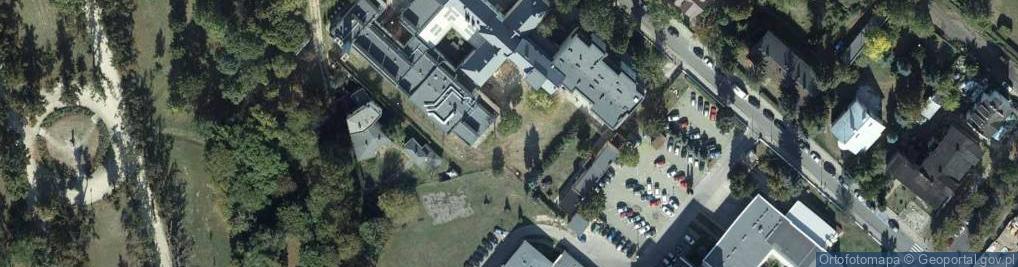 Zdjęcie satelitarne Szpital Uzdrowiskowy nr III im. dr Markiewicza (dziecięcy)