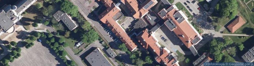 Zdjęcie satelitarne Szpital Wojewódzki im. Mikołaja Kopernika w Koszalinie