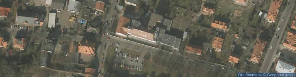 Zdjęcie satelitarne Szpital