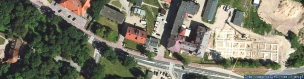 Zdjęcie satelitarne Szpital