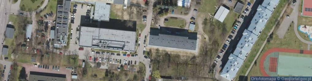 Zdjęcie satelitarne TCZ - Odział Obserwacyjno-Zakaźny