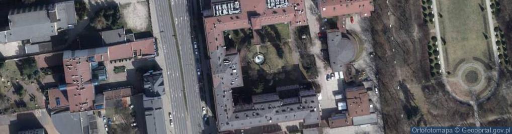 Zdjęcie satelitarne Uniwersytecki Szpital Kliniczny nr 1 im. Norberta Barlickiego