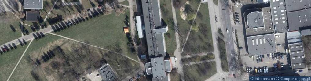 Zdjęcie satelitarne Uniwersytecki Szpital Kliniczny nr 5
