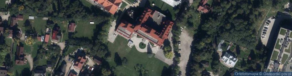 Zdjęcie satelitarne Uniwersytecki Szpital Ortopedyczno Rehabilitacyjny w Zakopanem