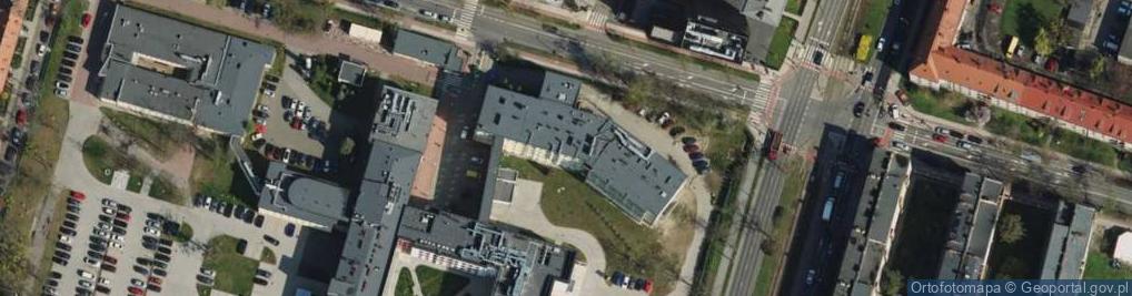 Zdjęcie satelitarne Wielkopolskie Centrum Pulmonologii i Torakochirurgii