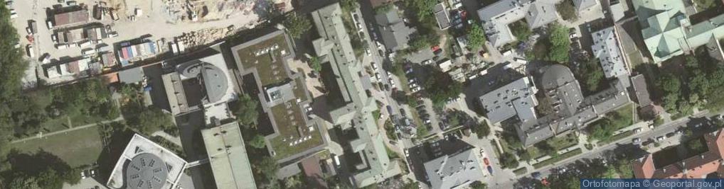 Zdjęcie satelitarne Wojewódzki Specjalistyczny Szpital Dziecięcy św. Ludwika
