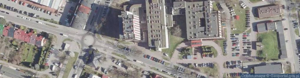 Zdjęcie satelitarne Wojewódzki Szpital im.Zofii z Zamoyskich Tarnowski