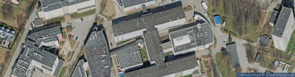 Zdjęcie satelitarne Wojewódzki Szpital Zespolony w Kielcach