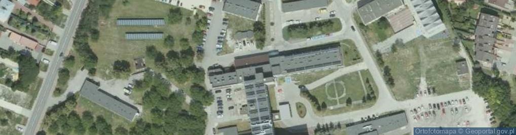 Zdjęcie satelitarne Zespół Opieki Zdrowotnej w Busku-Zdroju