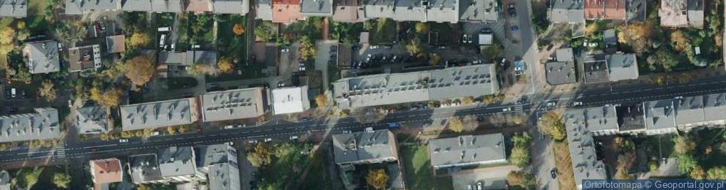 Zdjęcie satelitarne ZOZ MSWiA - Poliklinika w Częstochowie