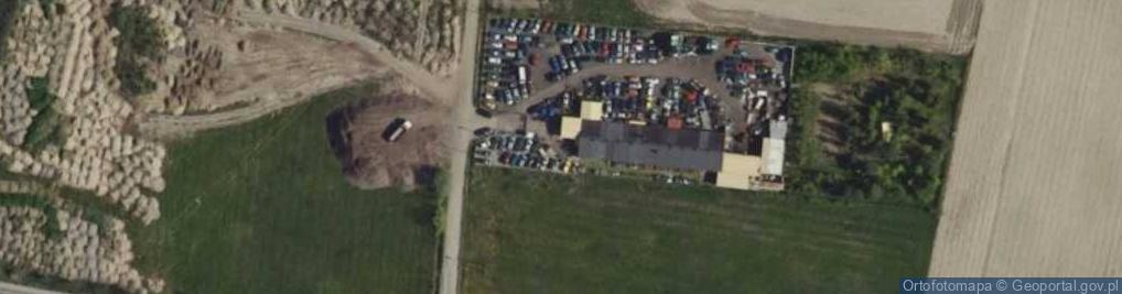 Zdjęcie satelitarne Stacja Demontażu Pojazdów AUTOZŁOMOWANIE FHU FAGEN s.c.