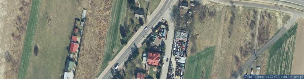 Zdjęcie satelitarne Stacja Demontażu - Zakład Usługowo Handlowy Bogdan Walczak