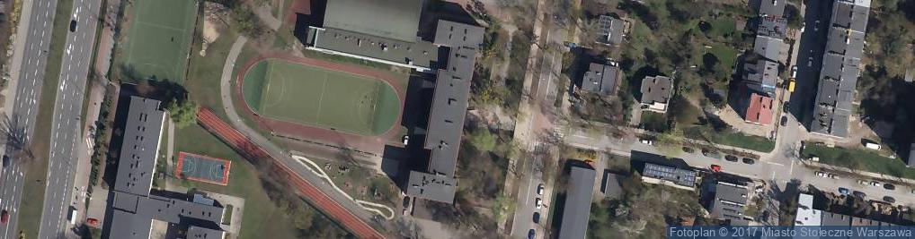 Zdjęcie satelitarne Aikido Warszawa