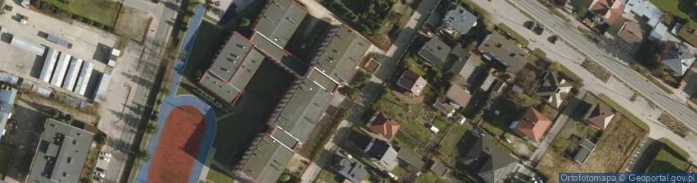 Zdjęcie satelitarne Dojo Siedleckiej Akademii Aikido