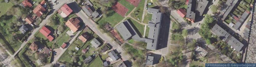 Zdjęcie satelitarne Dojo Śląskiej Akademii Aikido