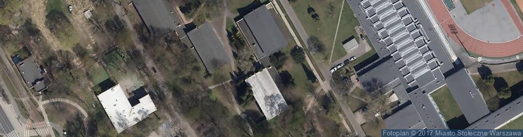 Zdjęcie satelitarne Warszawska Szkoła Aikido