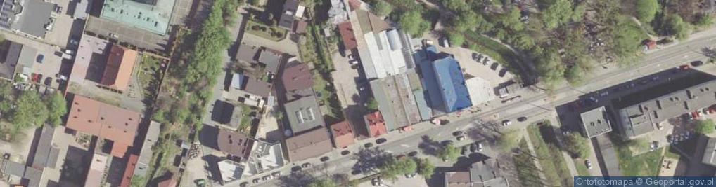 Zdjęcie satelitarne Nad Rzeczką