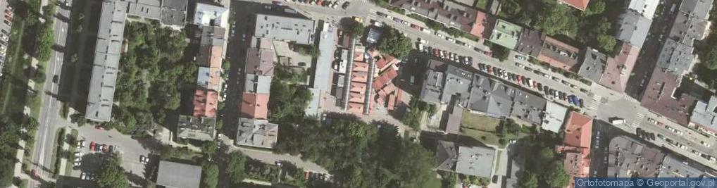 Zdjęcie satelitarne Plac Nowowiejski.