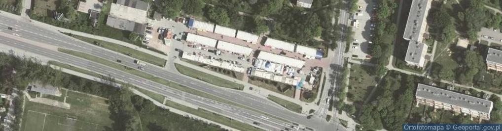 Zdjęcie satelitarne Plac Targowy Beskidy