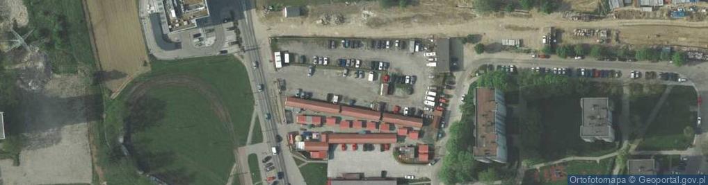 Zdjęcie satelitarne Plac Targowy Piast