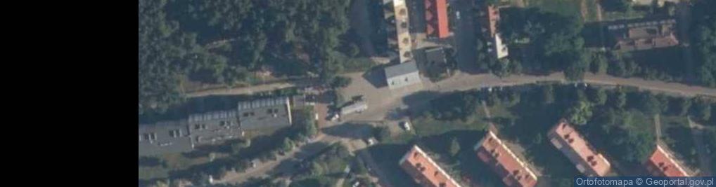 Zdjęcie satelitarne Plac targowy