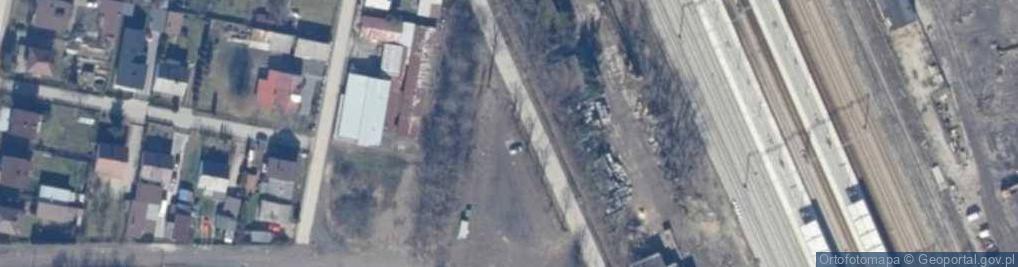 Zdjęcie satelitarne Targ w Pilawie (mały)