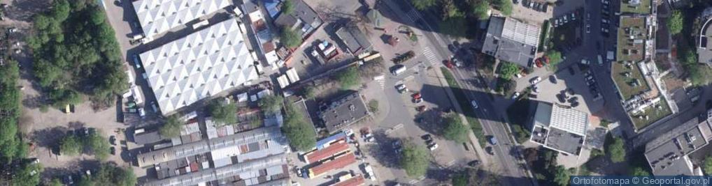 Zdjęcie satelitarne Targowisko Miejskie