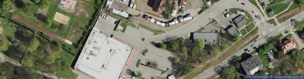 Zdjęcie satelitarne Targowisko "Zakątek"