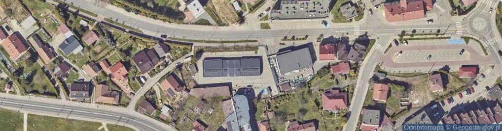 Zdjęcie satelitarne Targowisko