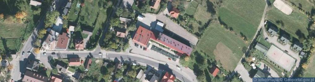 Zdjęcie satelitarne taxi Istebna