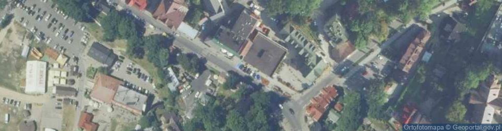 Zdjęcie satelitarne Taxi Szczawnica