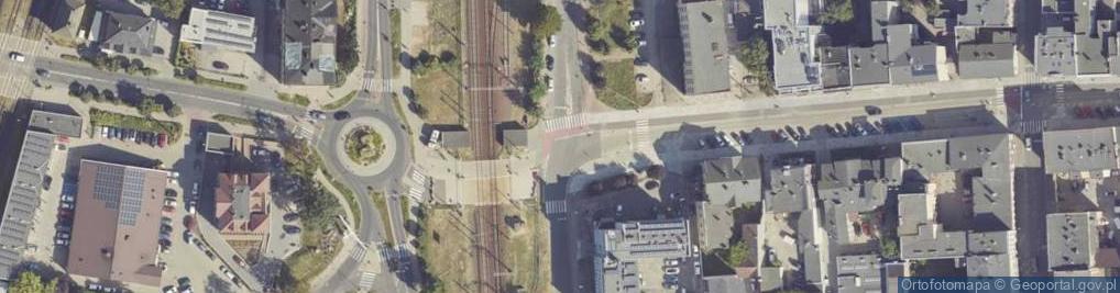 Zdjęcie satelitarne Taxi Grosz Leszno